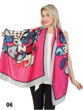 Abstract Art Print Scarf